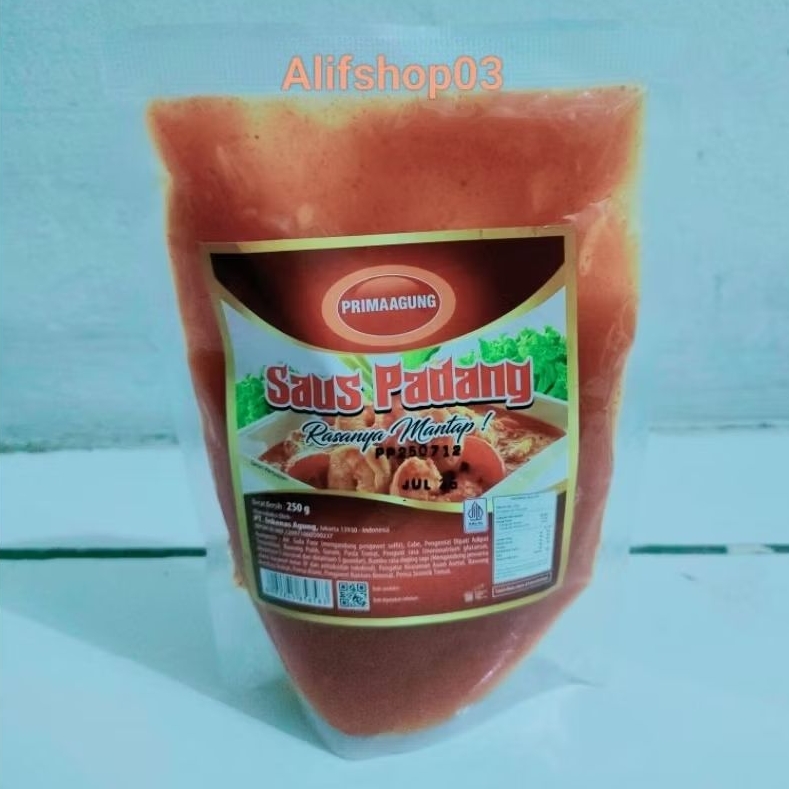 

Saus Padang 250gr | Prima Agung