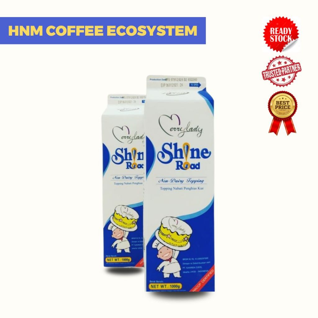 

Shineroad Cream Topping Non Dairy 1L