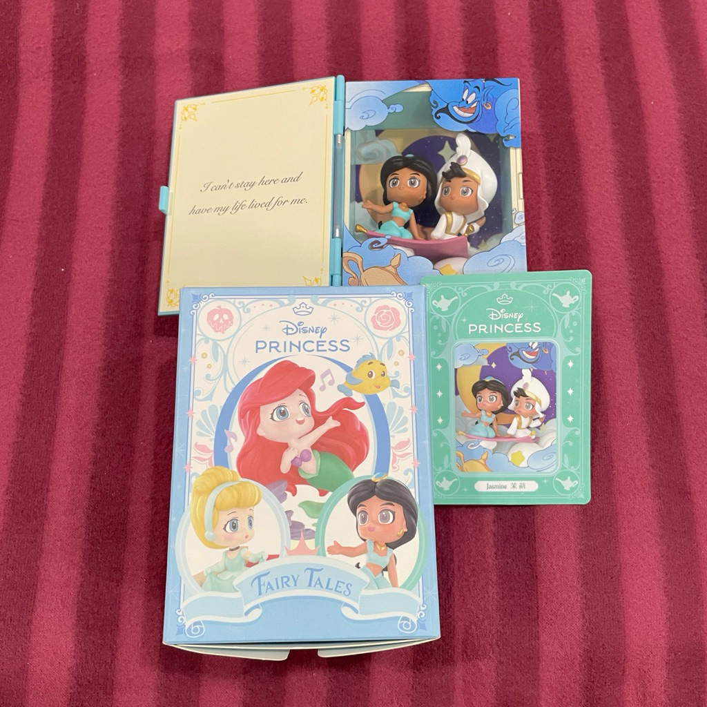 Disney Princess's Fairy Tales Series Scene blind box pop mart selected jasmine