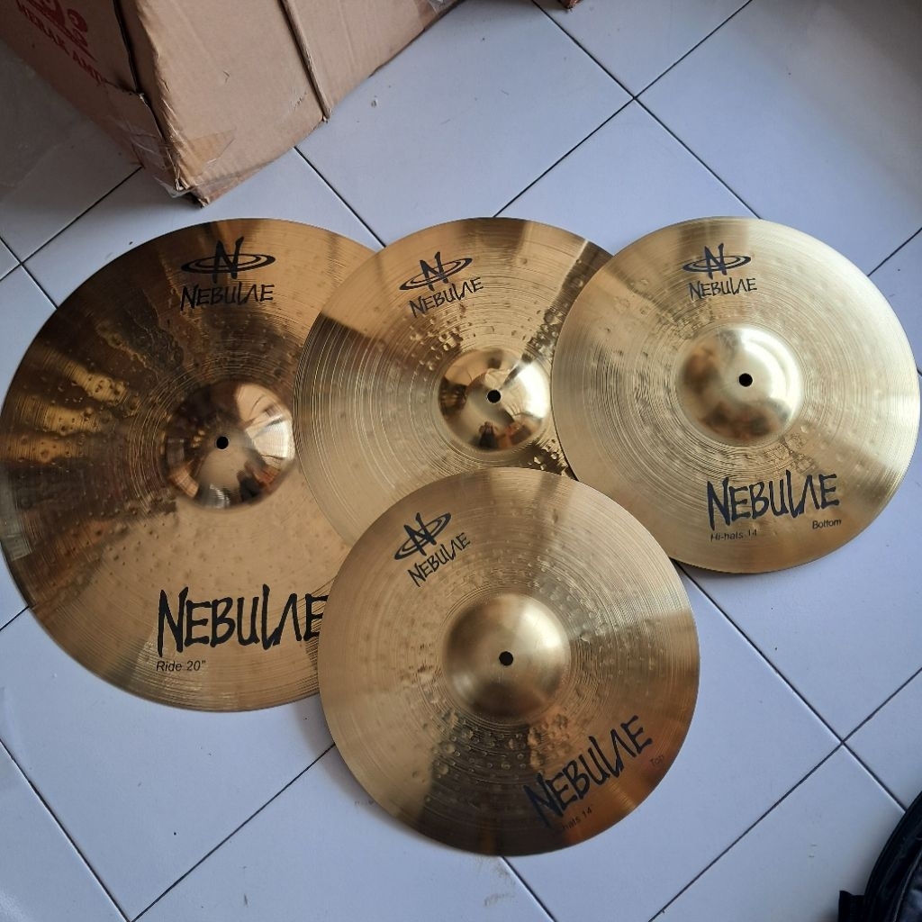 CYMBAL NEBULAE CYMBAL DRUM NEBULAE 1 SETT CYMBAL DRUM SET