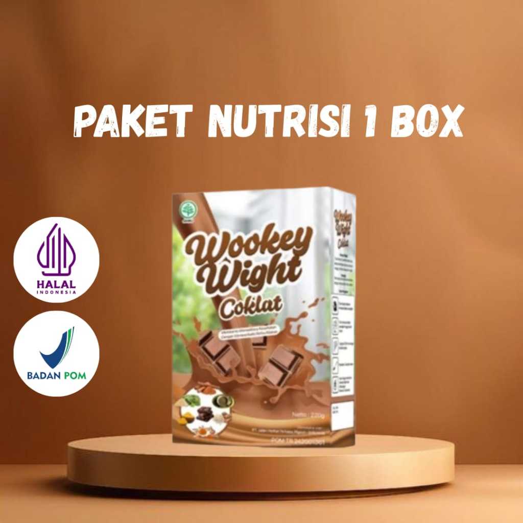 

Paket 1 Box Wookey Weight Susu Penggemuk Badan Rasa Coklat Penambah Nafsu Makan