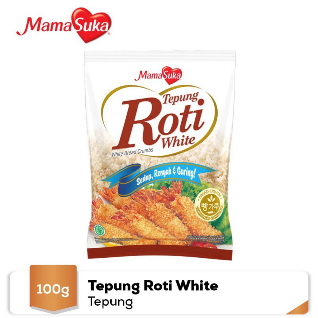 

Mamasuka Tepung Roti Putih 100g