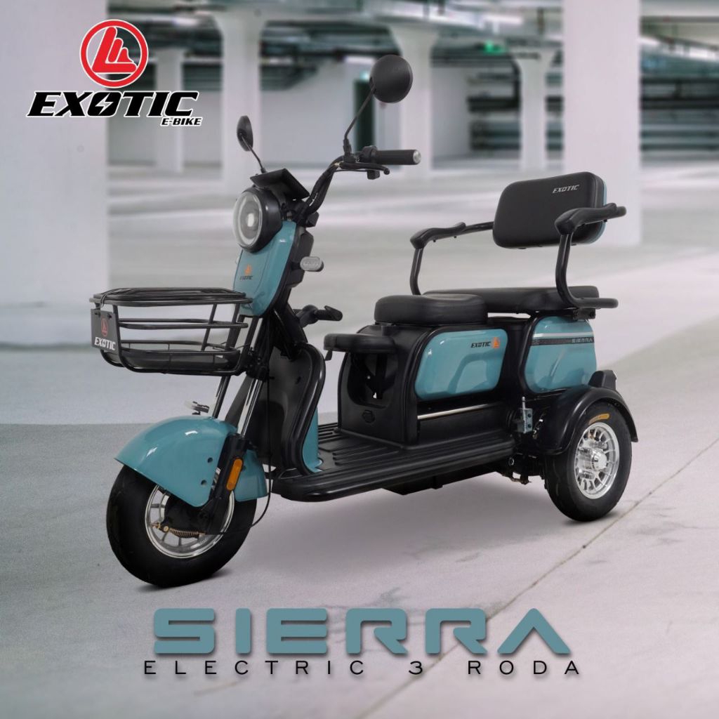 SEPEDA LISTRIK RODA 3 EXOTIC SIERRA
