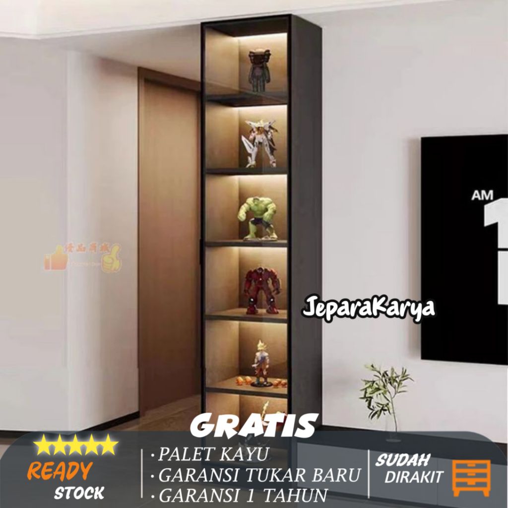 Rak Susun Melayang Rak Samping Tv Lemari Display Serbaguna Rak Hias Dinding