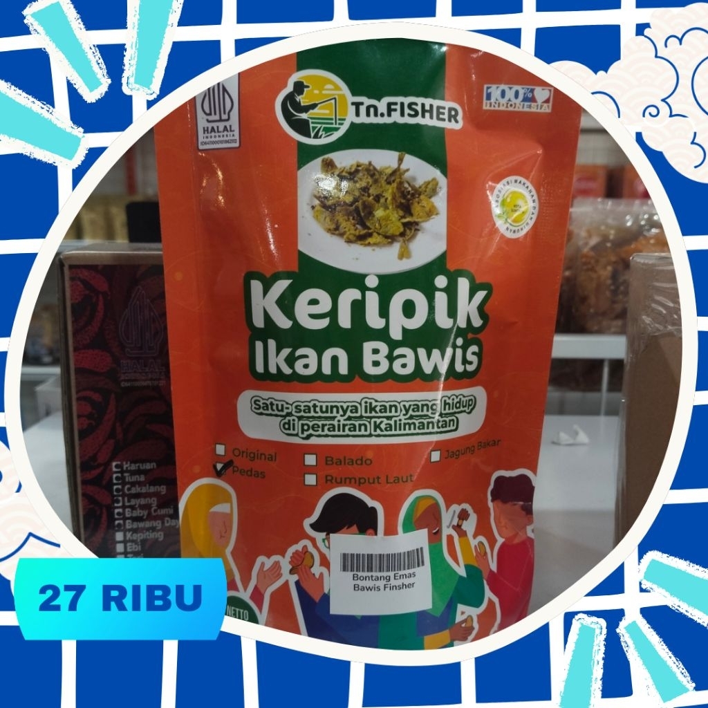 

Keripik Ikan Bawis Tn. Fisher