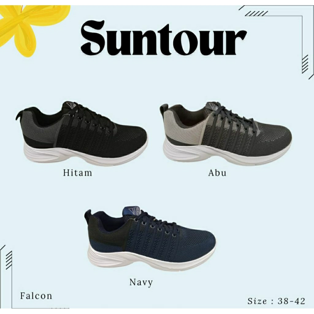 SUNTOUR ORIGINAL//SEPATU SEKOLAH PRIA//SEPATU SNEAKERS PRIA//SEPATU SPORT PRIA//SEPATU CASUAL PRIA//