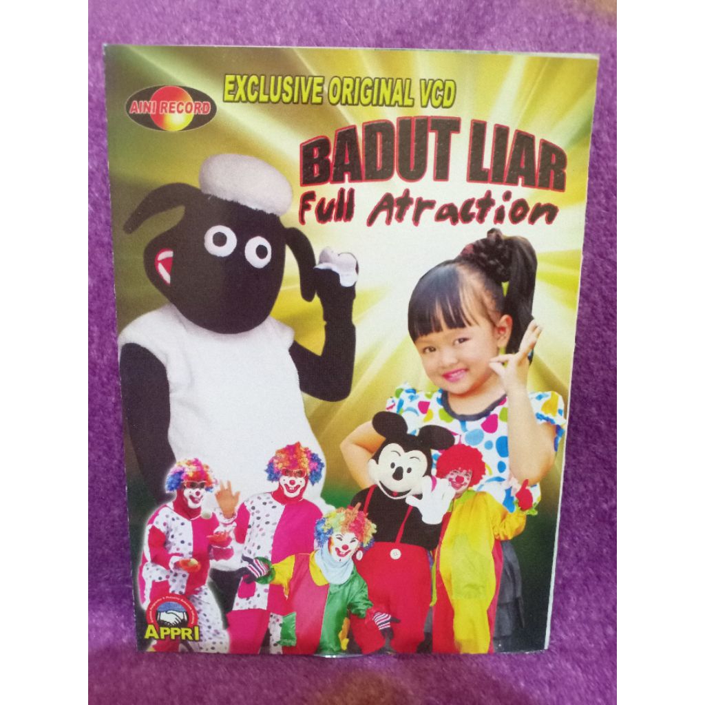 VCD LAGU ANAK EXCLUSIVE BERSAMA BADUT