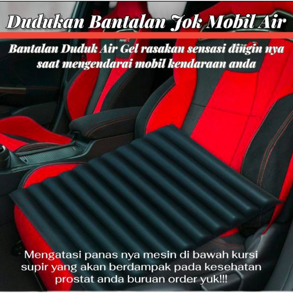 Sandaran Bantalan Alas Duduk Jok Mobil Air Sandaran Jok Kursi mobil Air