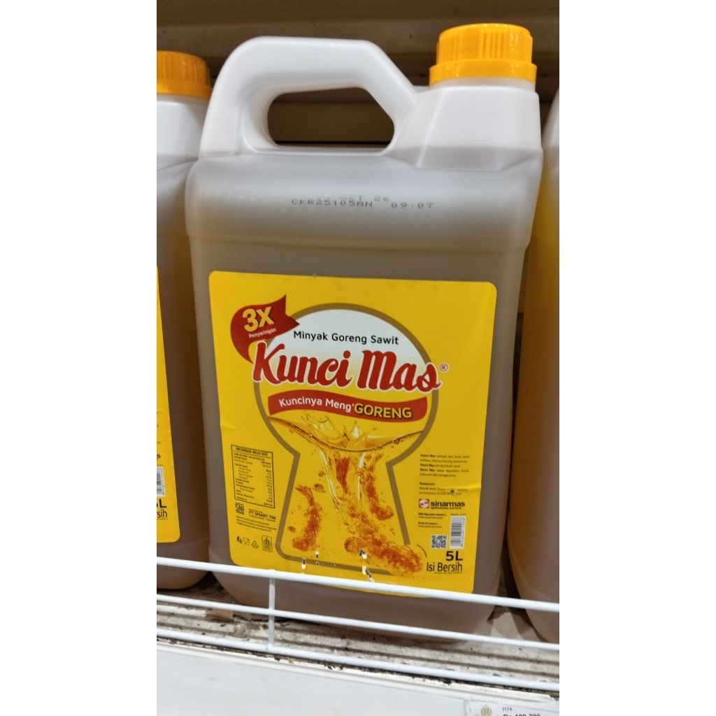 

minyak goreng kunci mas 5liter jerigen