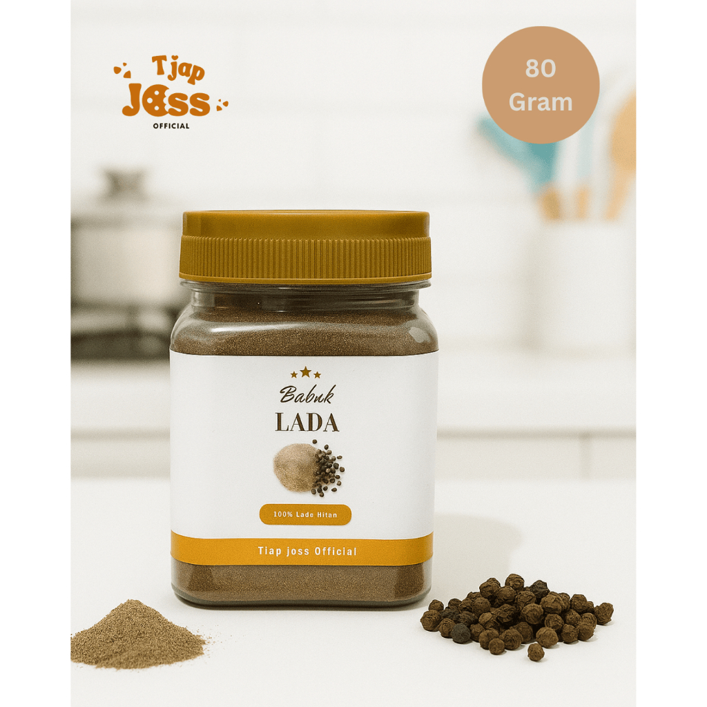 

Serbuk / Bubuk Lada Hitam Murni Tanpa Campuran