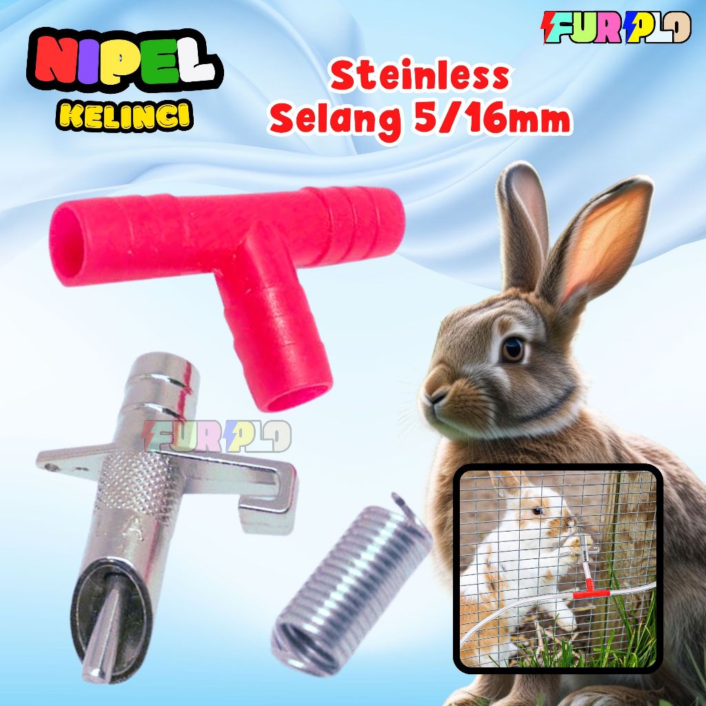 Nipple Nipel Nepel Kelinci Alat Minum Kelinci Furplo
