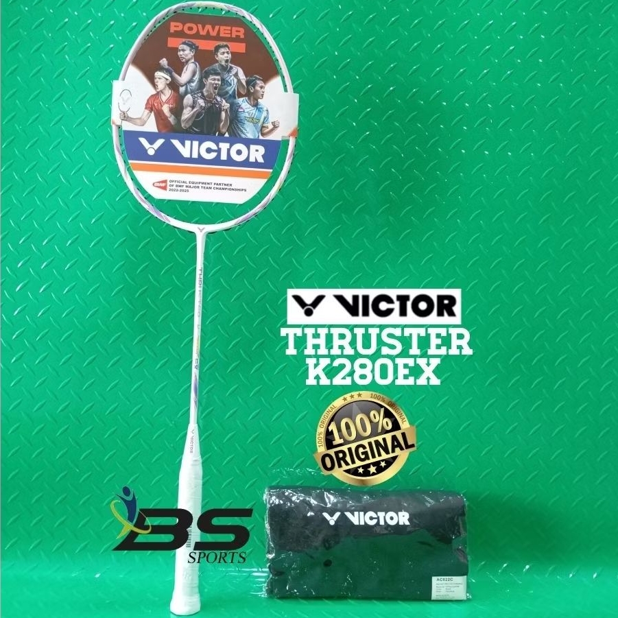 RAKET BADMINTON VICTOR THRUSTER K280EX K 280 EX K280 EX ORIGINAL