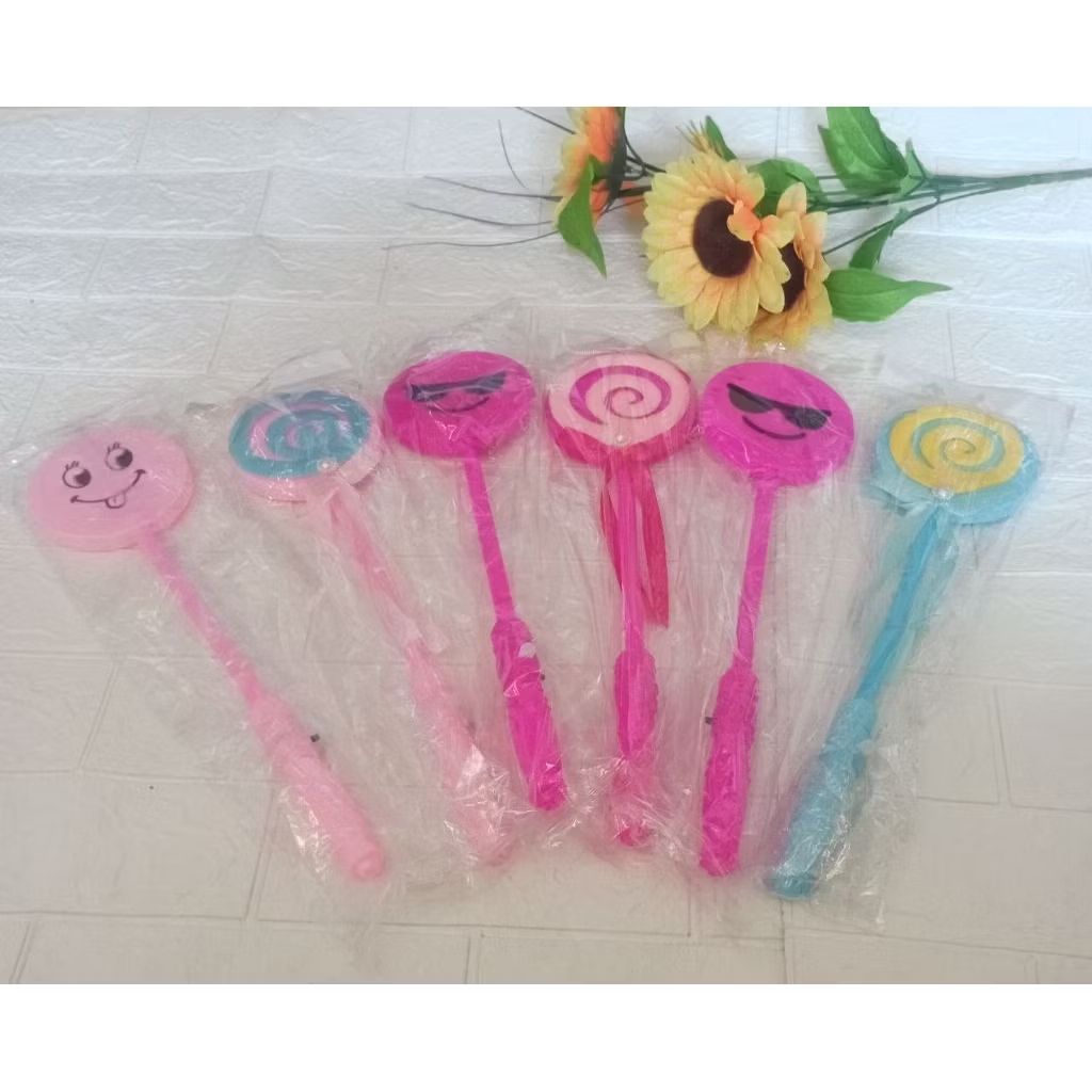 Mainan Led Stik Emoji 3 Mode/Led Stik Lolipop