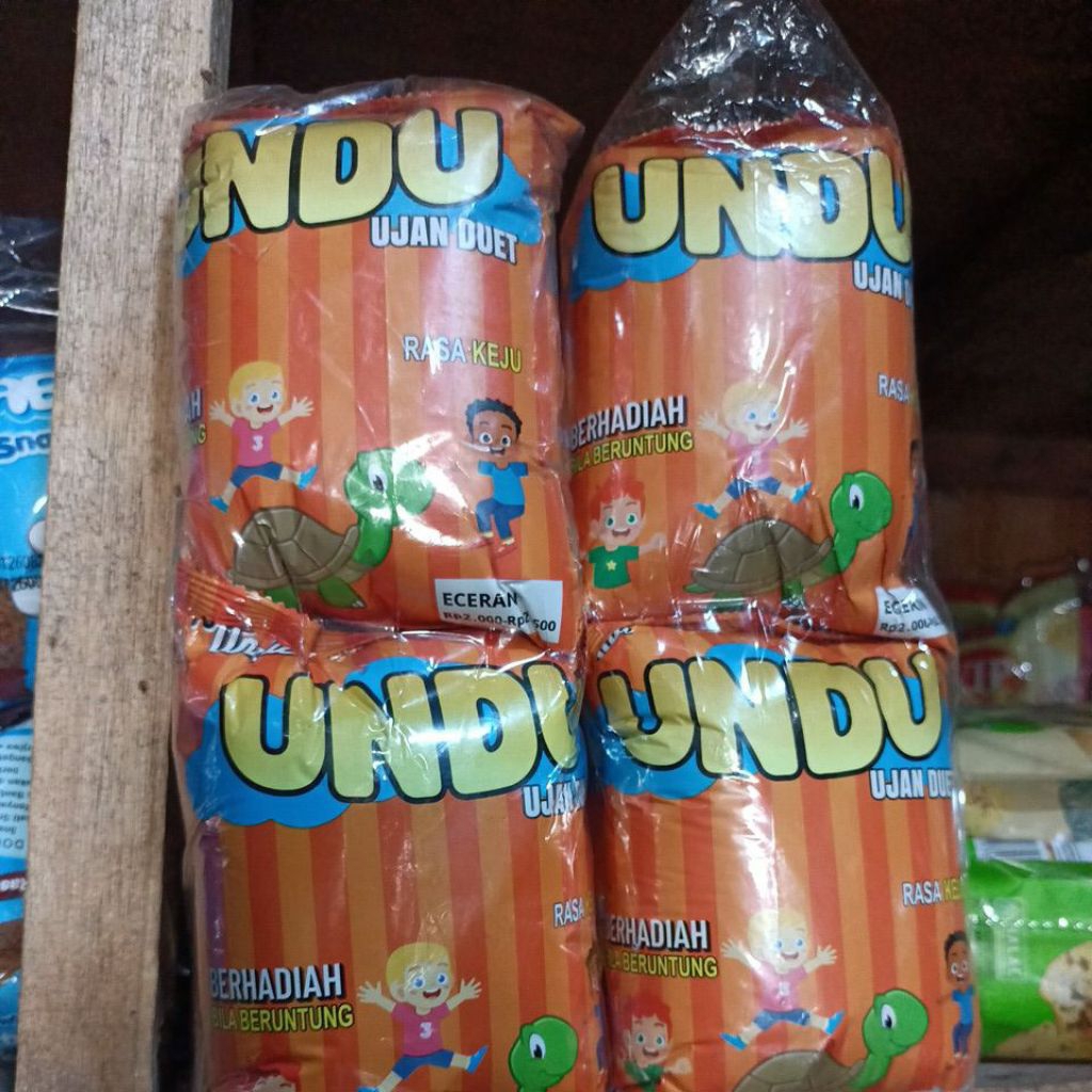 Snack ber hadiah UNDU rasa rawndom
