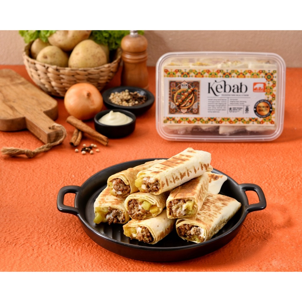 

Kebab Sapi Premium NAM FOOD / Kebab Frozen Premium NAM FOOD / Kebab Mini Frozen NAM FOOD isi 8pcs - SAPI