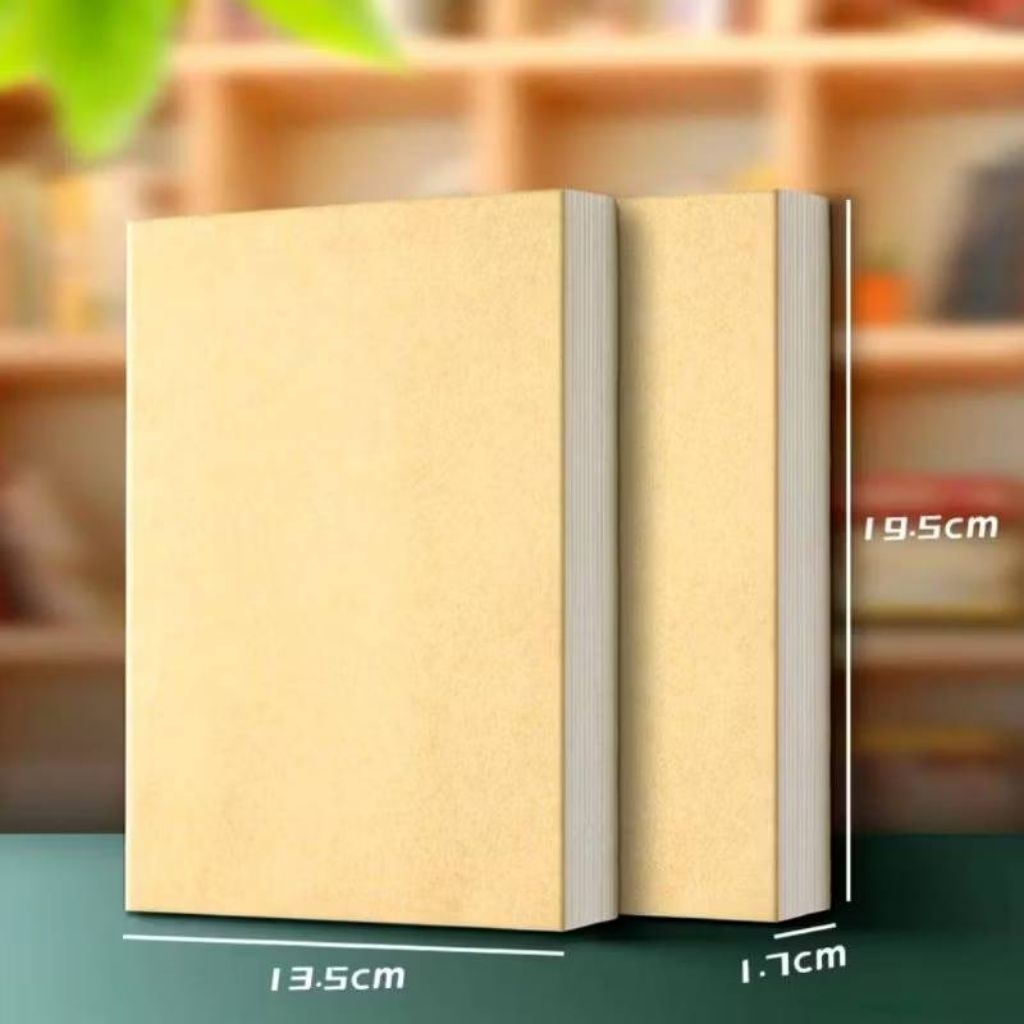 

[100Lembar] Notebook Polos A5/ Buku Sketsa Plain/ Buku Gambar Catatan Aesthetic