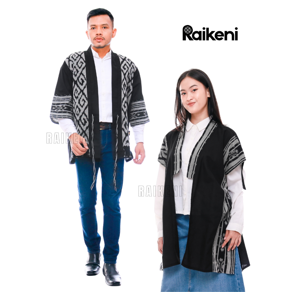 RAIKENI KEIGO Set | READY STOCK | Couple Batik Tenun Wedding Nikahan Prewed | Baju Couple Undangan