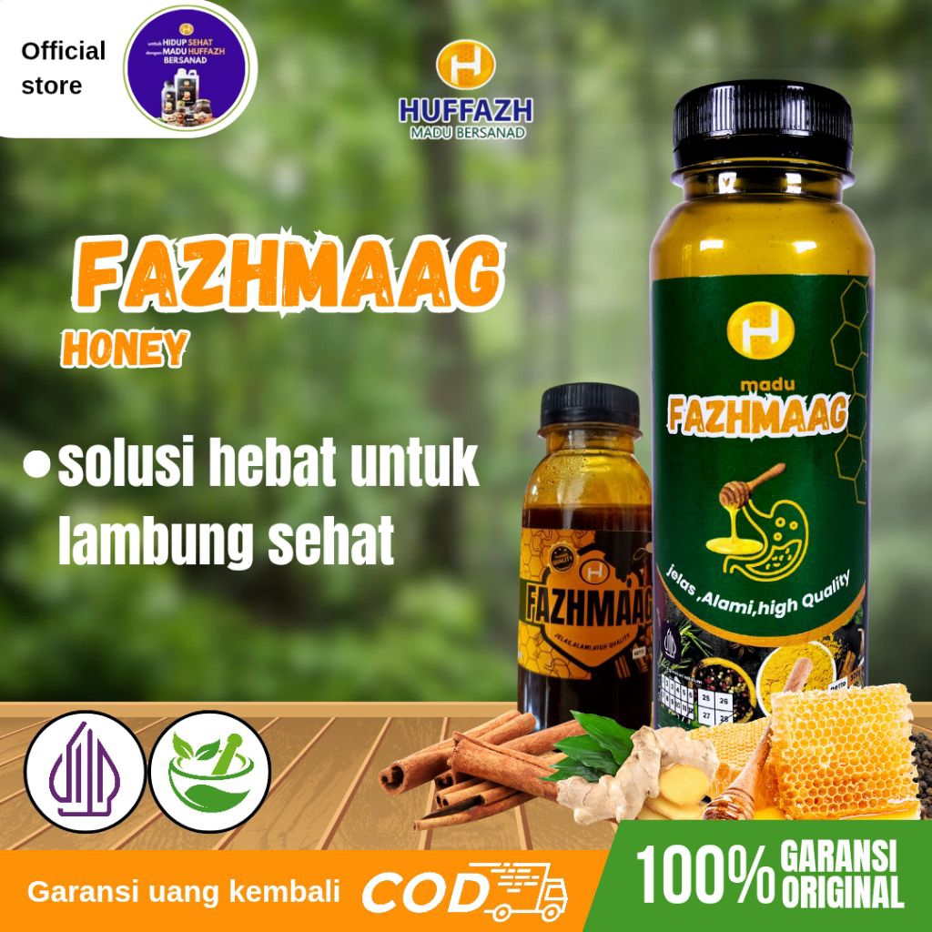 

MADU FAZHMAAG madu kesehatan lambung & pencernaan 125gr - 300gr