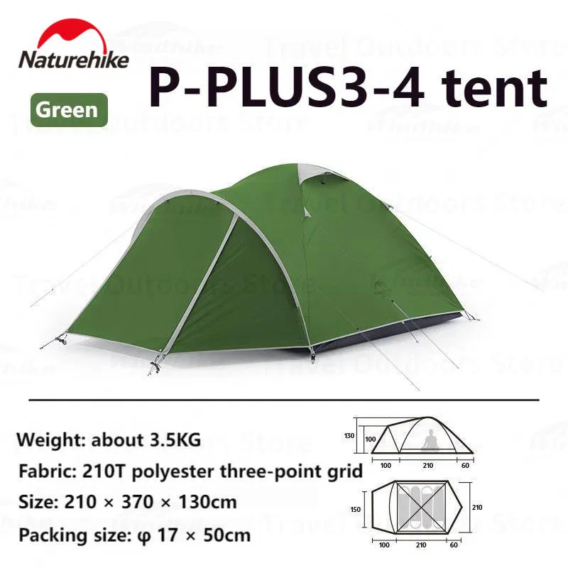 TENDA P-PLUS 4P NATUREHIKE NH21ZP015