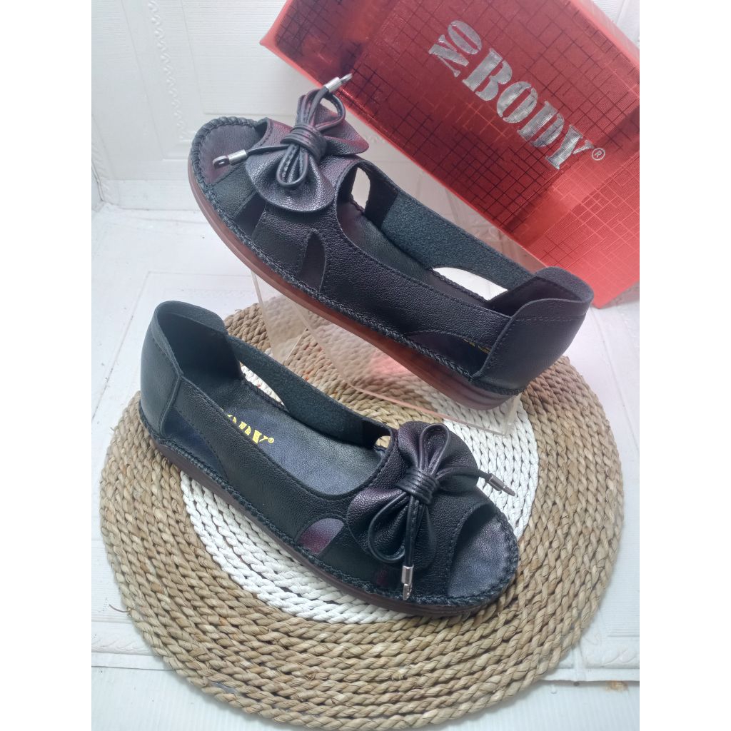 sepatu flat import wanita no body 6069