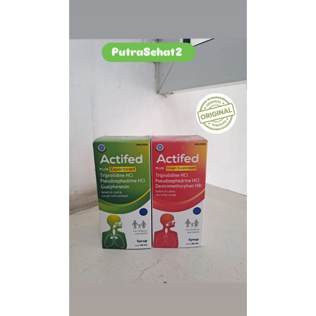 ACTIFED BERDAHAK/TIDAK BERDAHAK