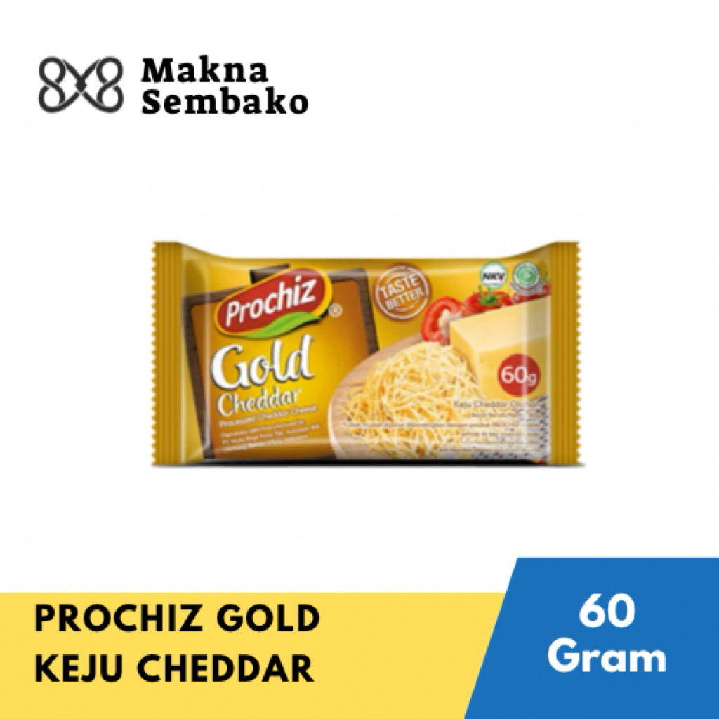 

PROCHIZ GOLD KEJU CHEDDAR 60 Gram