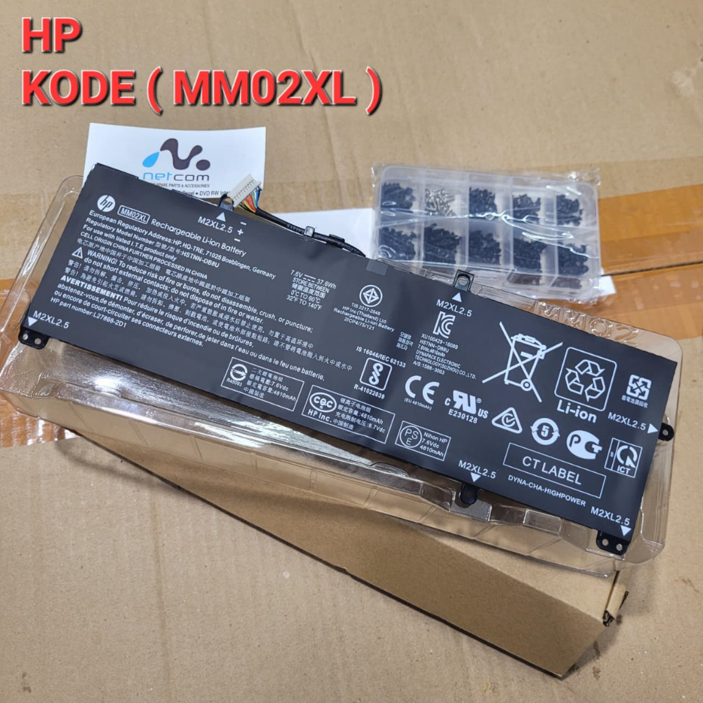 Baterai Laptop HP PAVILION 13 ( KODE - MM02XL ) HP Pavilion 13-AN000 13-AN0001TU 13-AN0044TU