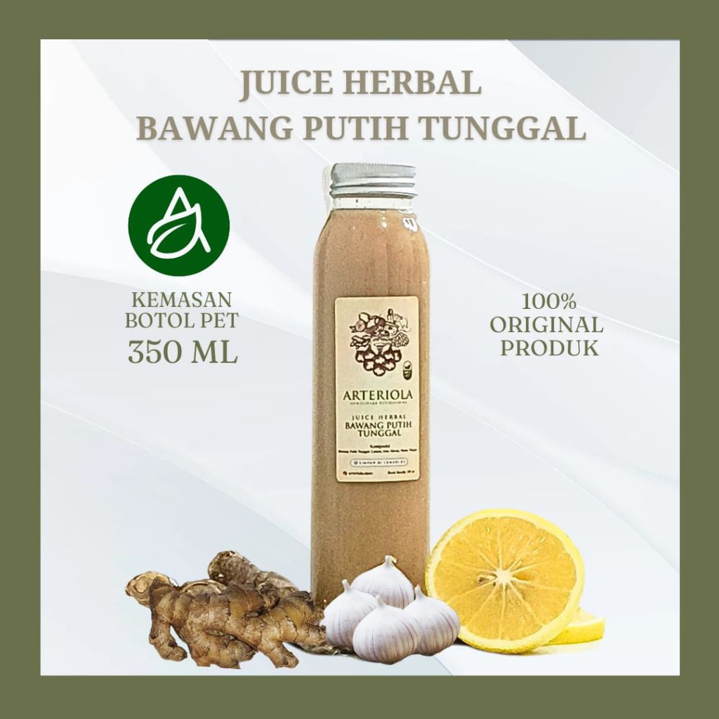 

Jus Bawang Putih Tunggal Arteriola 350ml