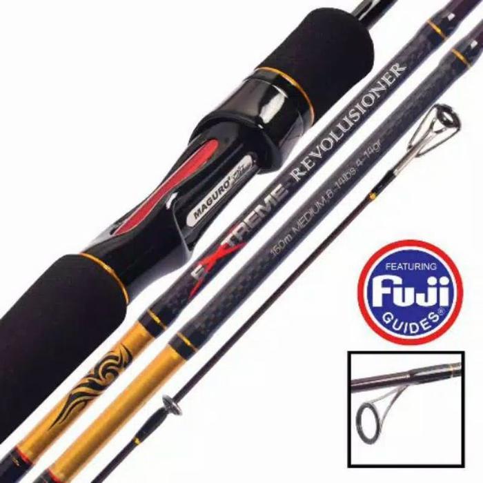 Joran MAGURO EXTREME REVOLUSIONER | Fuji Guides | Kolam Galatama Galapung Mas Lele