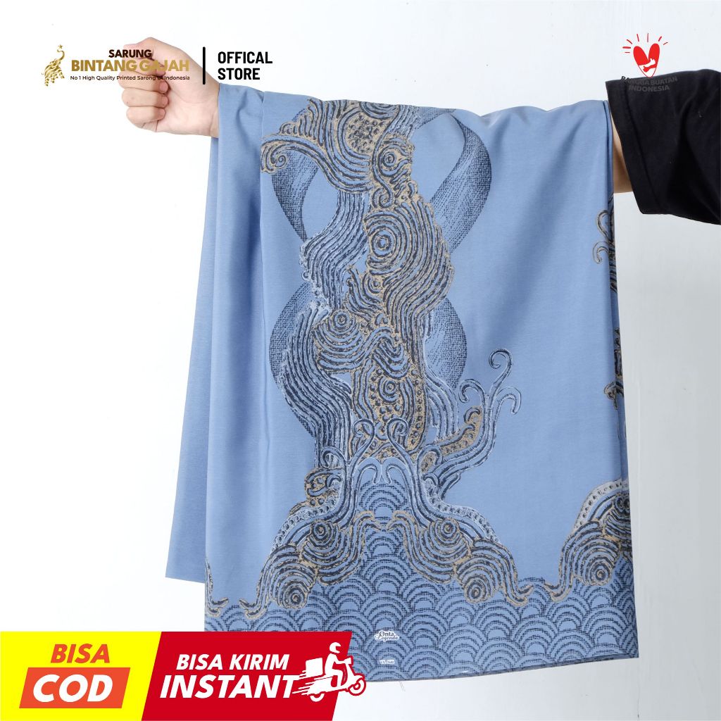 Sarung Bintang Gajah Onta Legenda VS 5681 Motif Ornamen