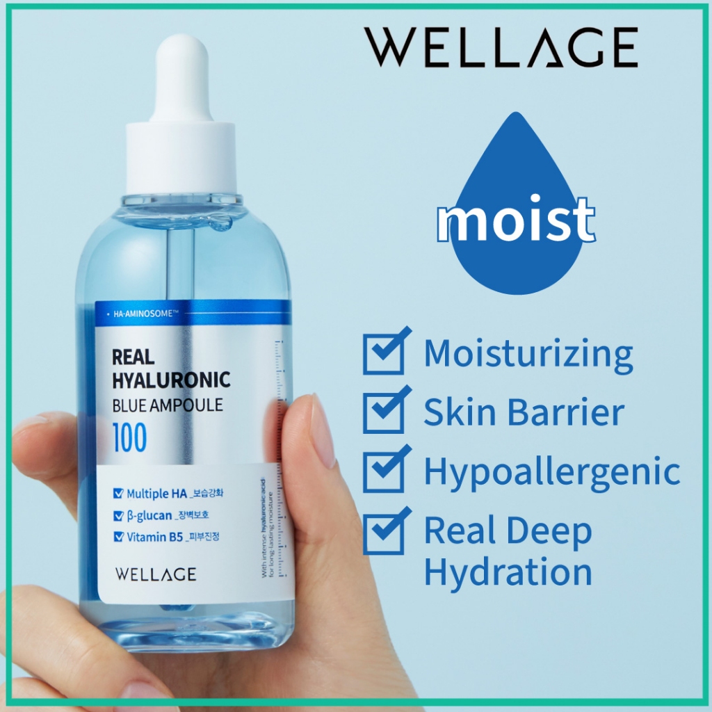 Wellage Asam Transparent Eserasi Poliuric Botol 100ml