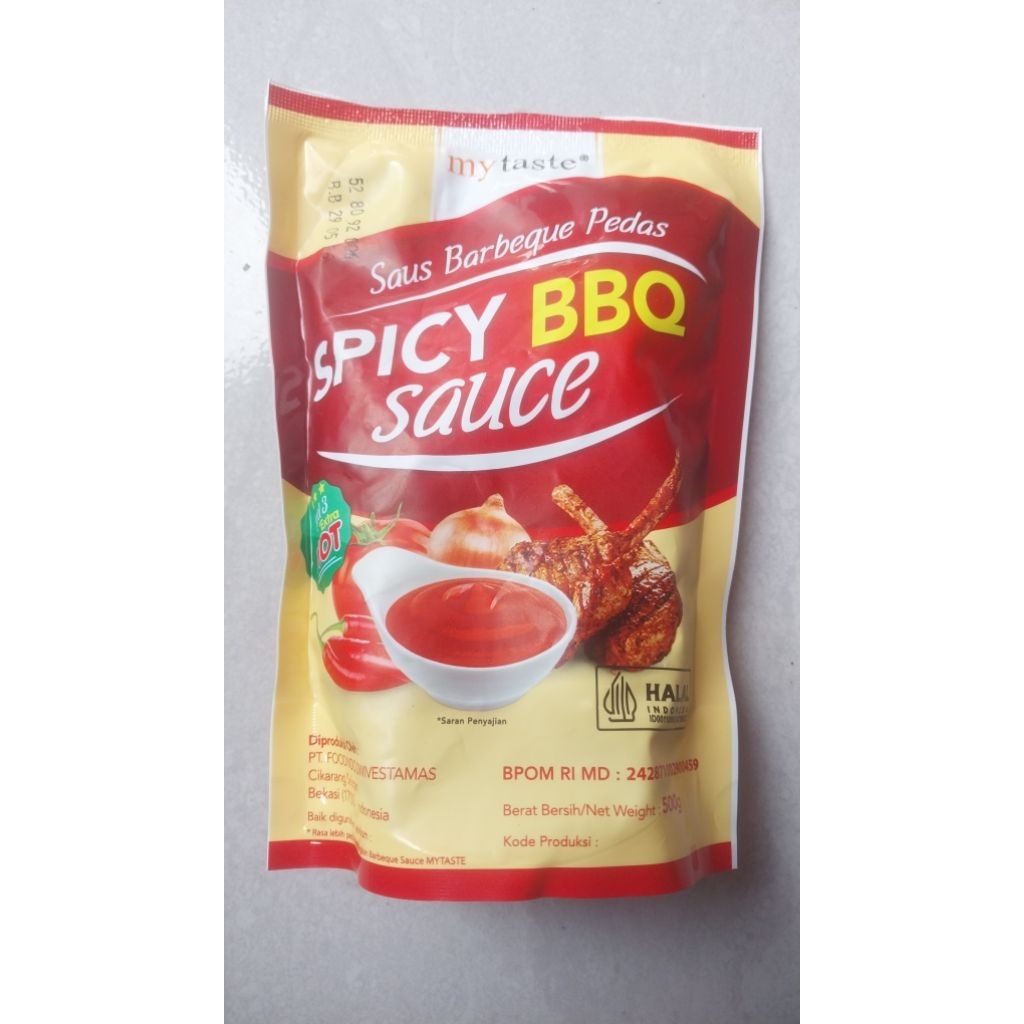 

Spicy BBQ Sauce, saus Barbeque pedas level 3, cocok untuk barbeque, bakar bakar, maupun cocolan chicken