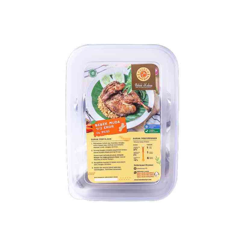 

Bebek Kaleyo Muda 4 pcs Frozen (termasuk ati ampela sambal)