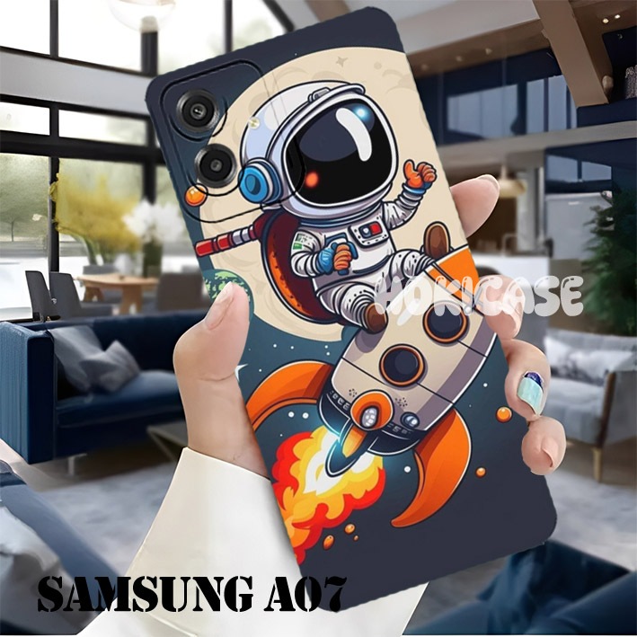 SOFTCASE Samsung A07 A17 A16 A15 A14 A13 A12 A11 Casing motif nasa asronot Lentur Procamera bumper c