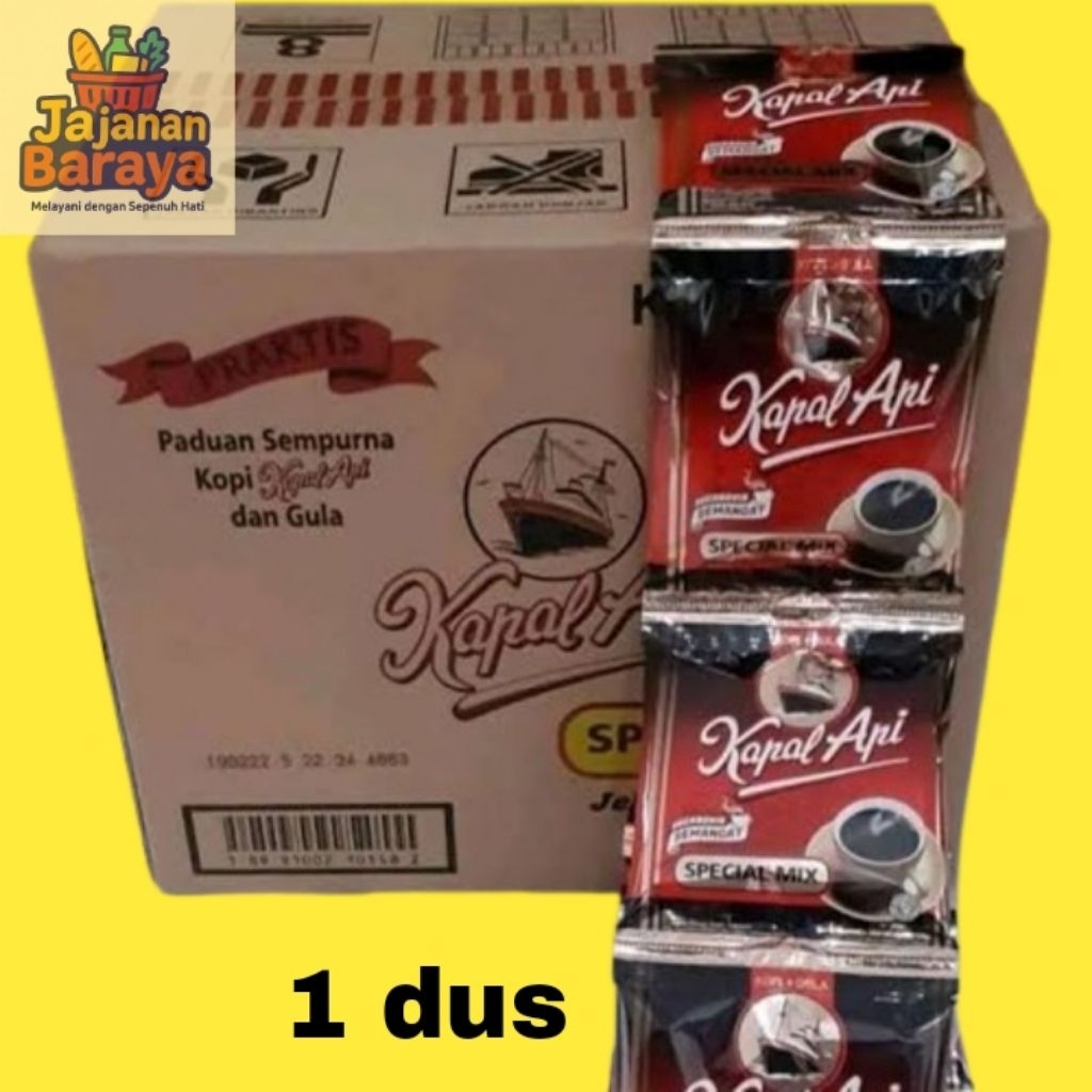 ( 1 karton ) Kopi Kapal Api Spesial Mix