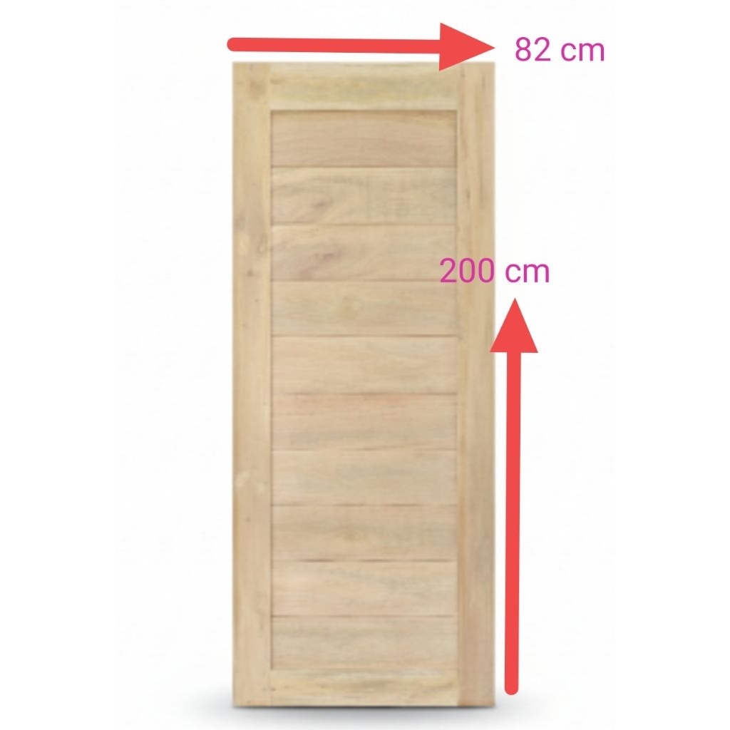 Pintu Kayu Mahoni