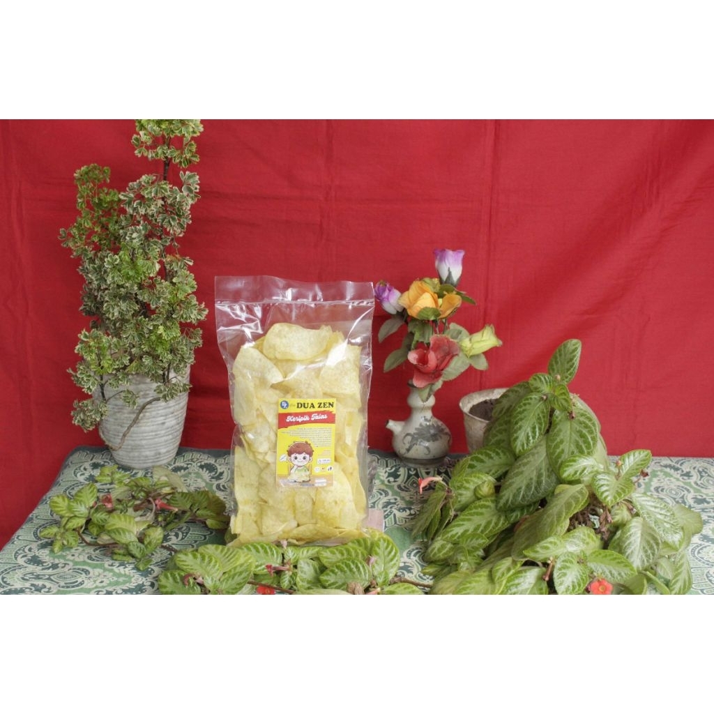 

Kripik Talas Gurih Renyah/Terbuat Dari Talas Pilihan/100% Mantap