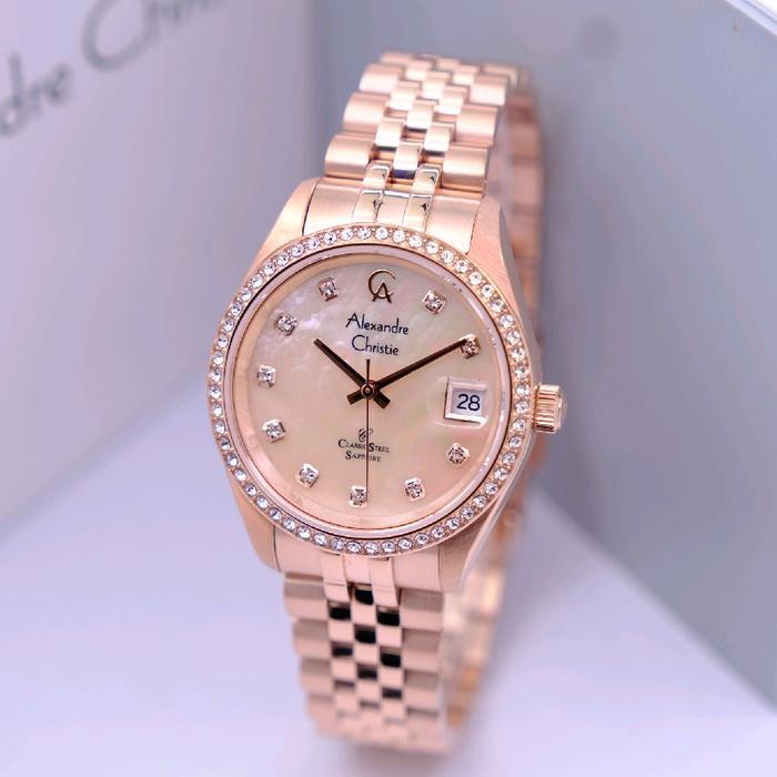 JAM TANGAN ALEXANDRE CHRISTIE WANTA AC 5012 ORIGINAL GARANSI RESMI/ALEXANDER CRISTIE CEWEK 5012