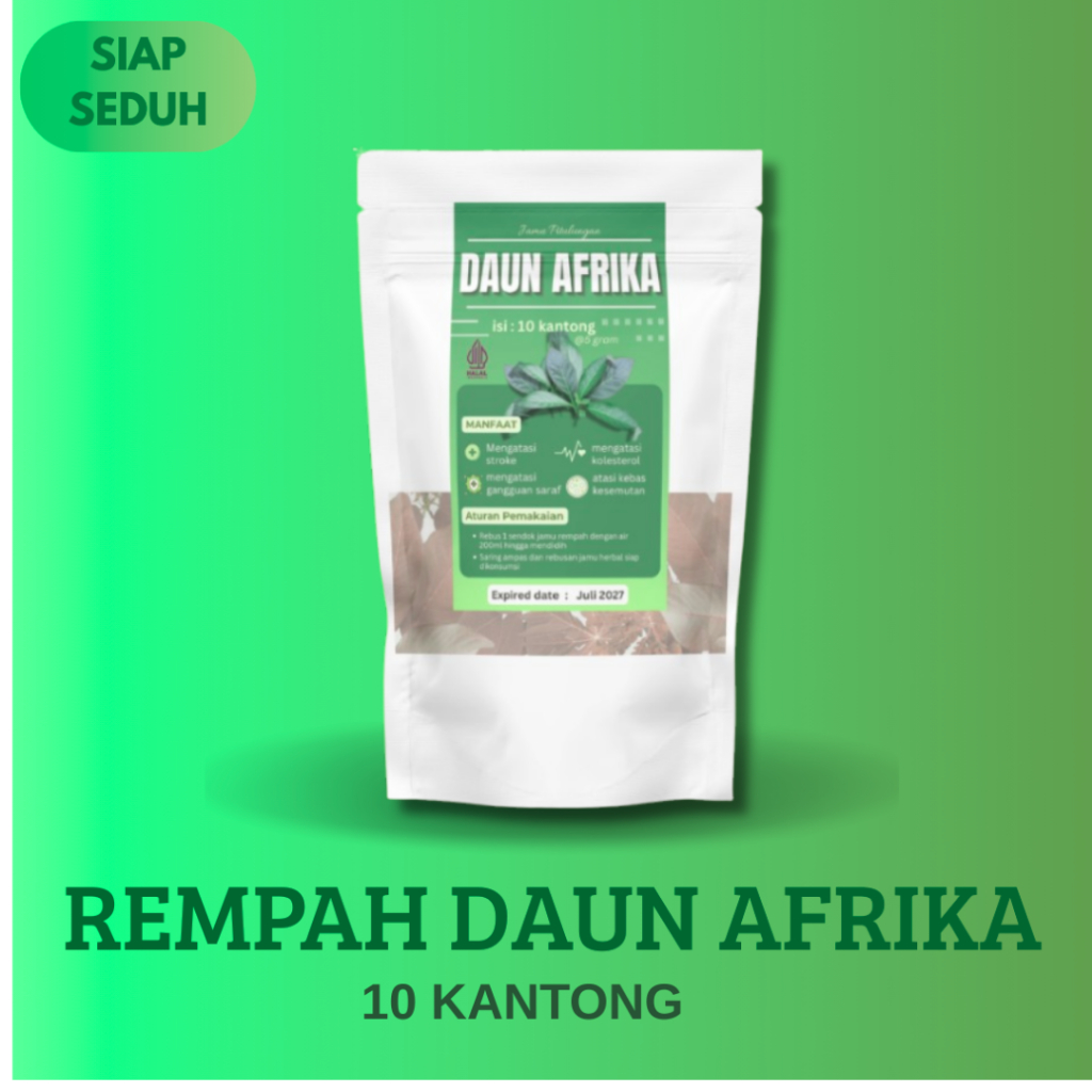 

rempah herbal daun afrika 10kantong