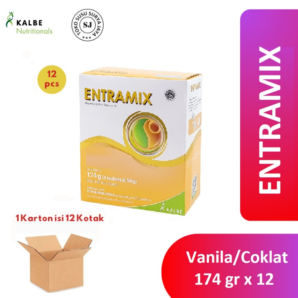 

Entramix 174 gr Kalbe (1 KARTON ISI 12 KOTAK)