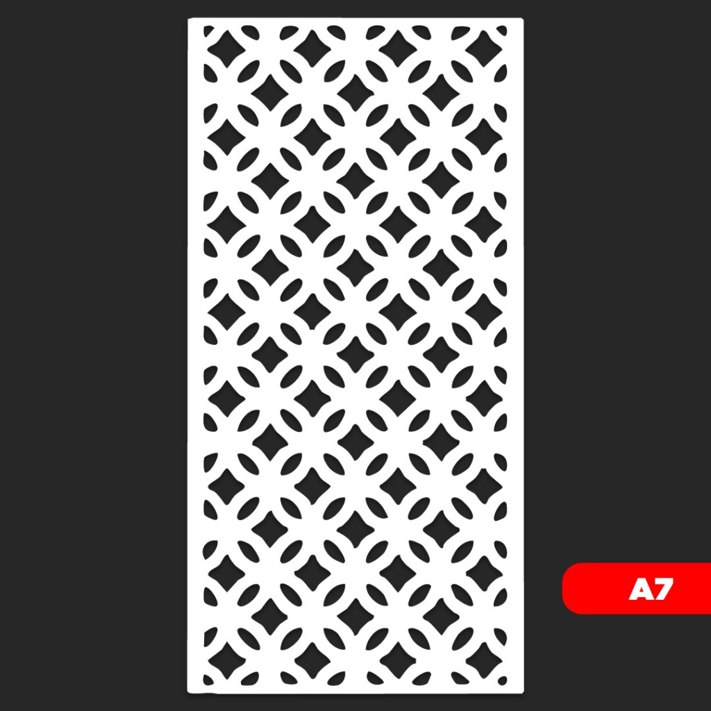 KRAWANGAN PVC BOARD / ORNAMEN PVC FOAM BOARD TEBAL 5MM /PARTISI