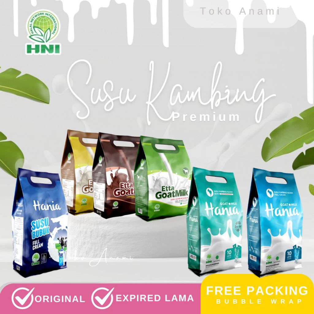 

Susu Kambing HNI EGM Etta Goat Milk Hania