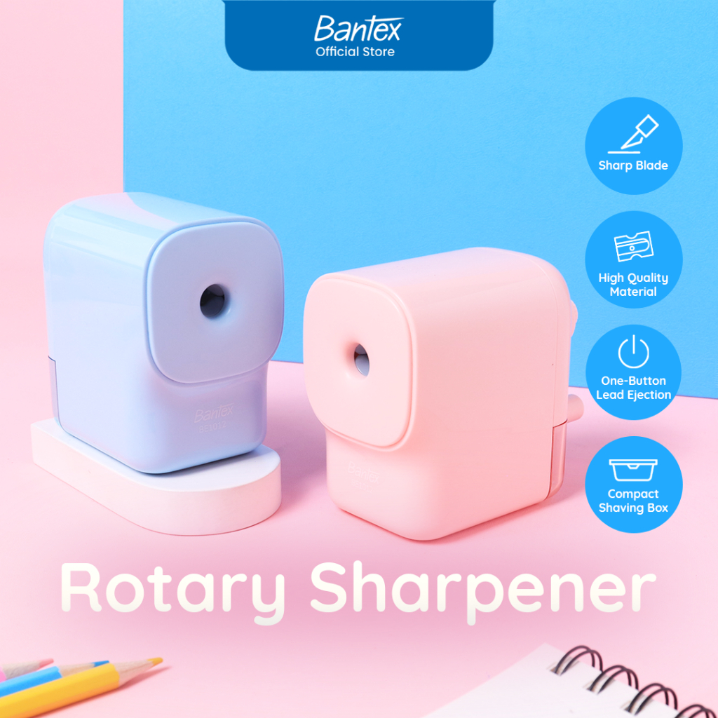 

Bantex Rautan Putar Pensil / Rotary Sharpener BE1012