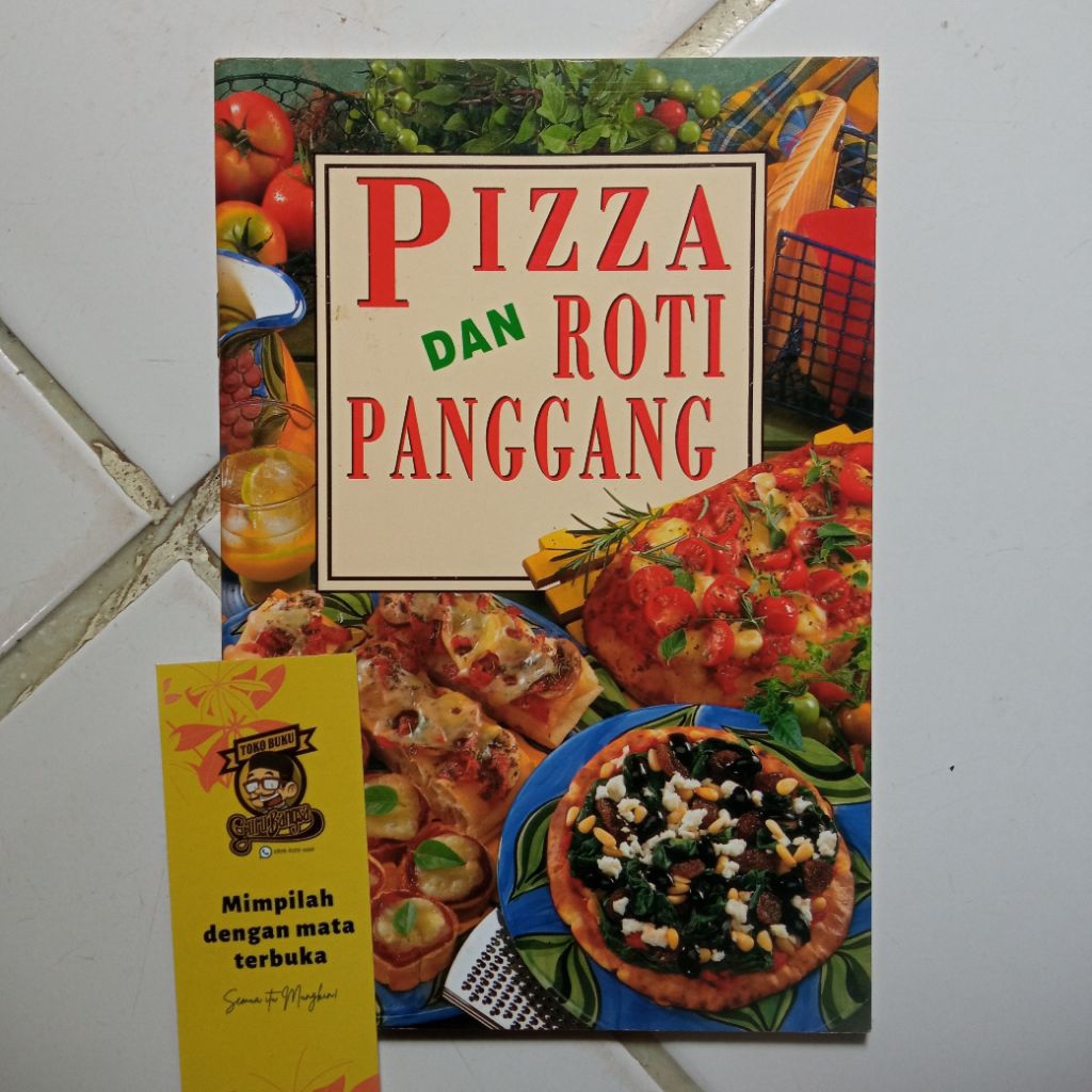 Buku Resep Periplus - Pizza dan Roti Panggang