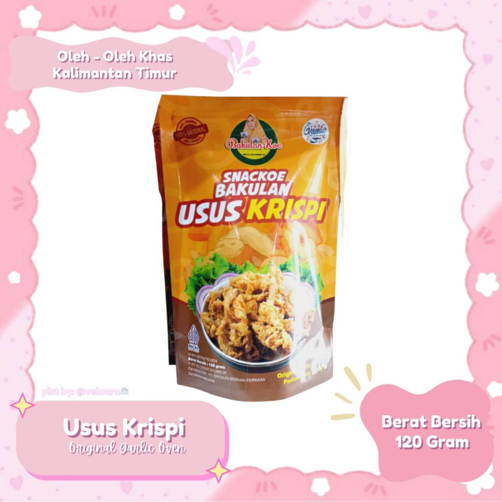 

Usus Krispi 120gr – Snack Gurih Renyah | Oleh-oleh Khas Kalimantan Timur