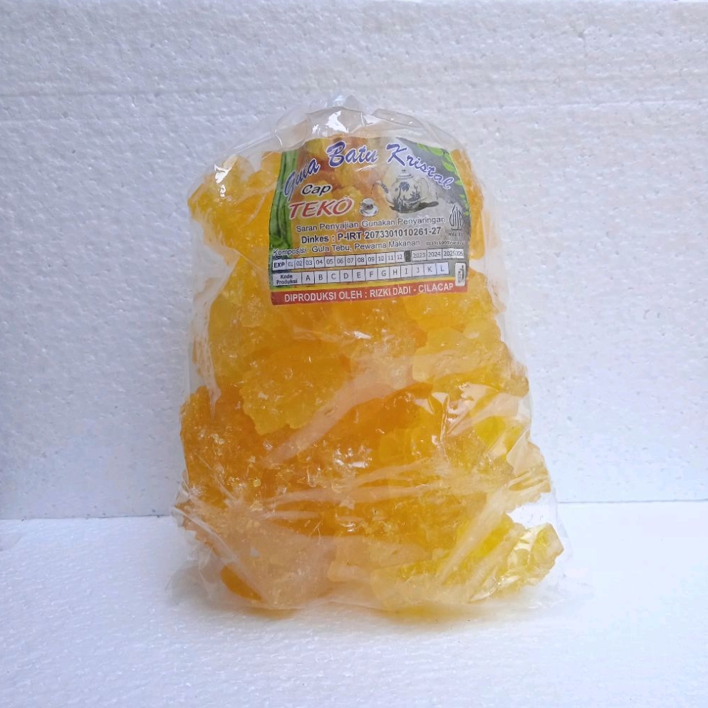 

Gula Batu Kristal Kuning Besar 1 Kg