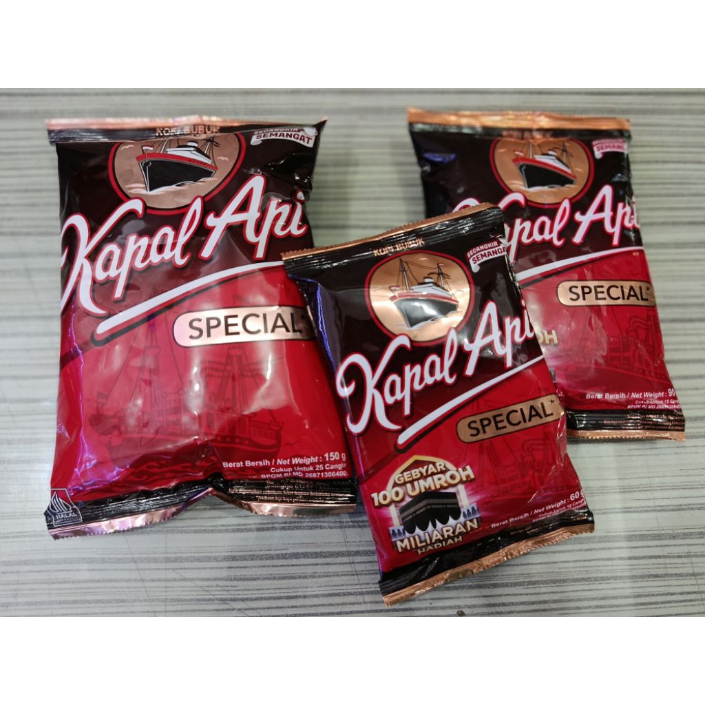 

Kopi Kapal Api Special 60g ,90g & 150g