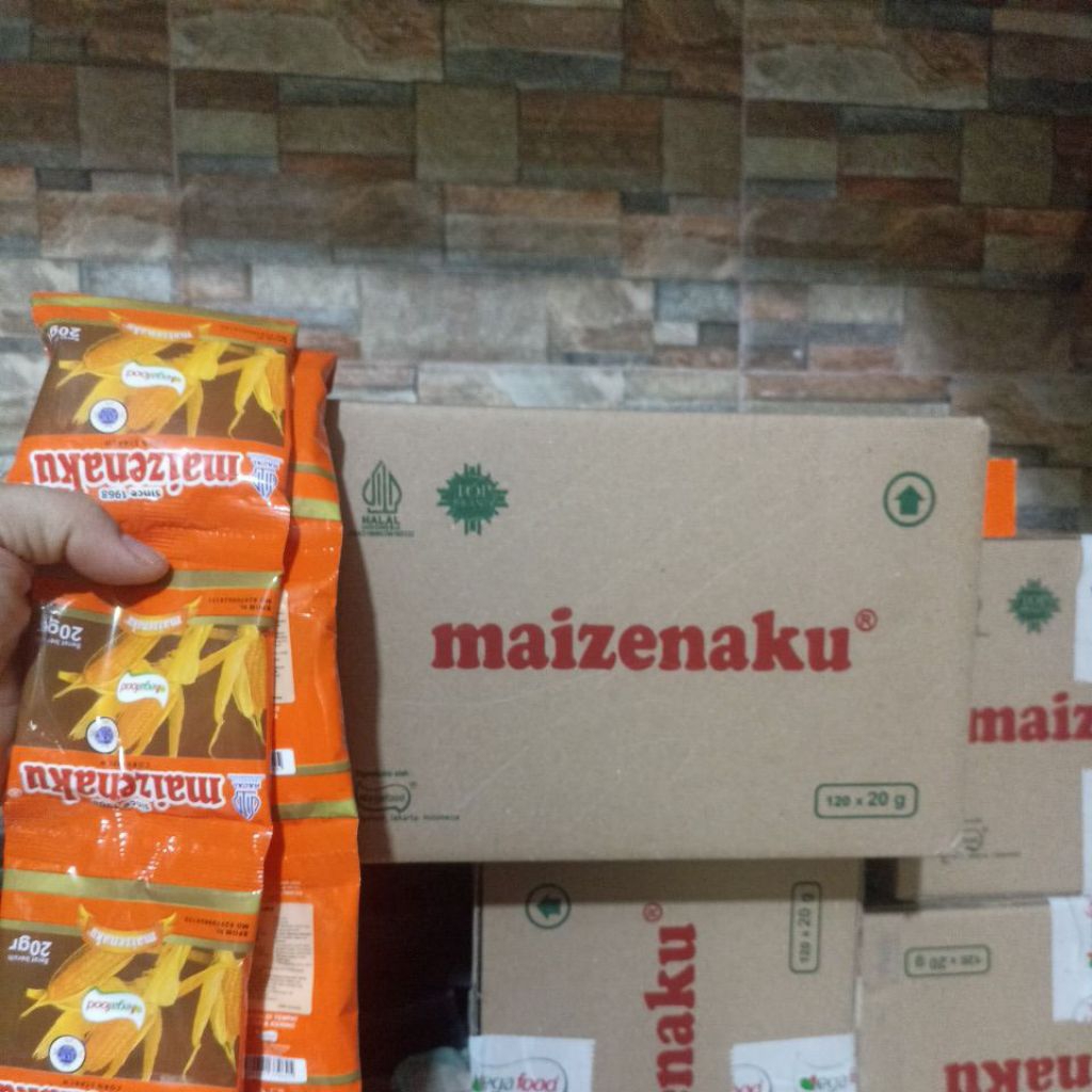 

1 dus maizenaku 12 renceng x 20 gram