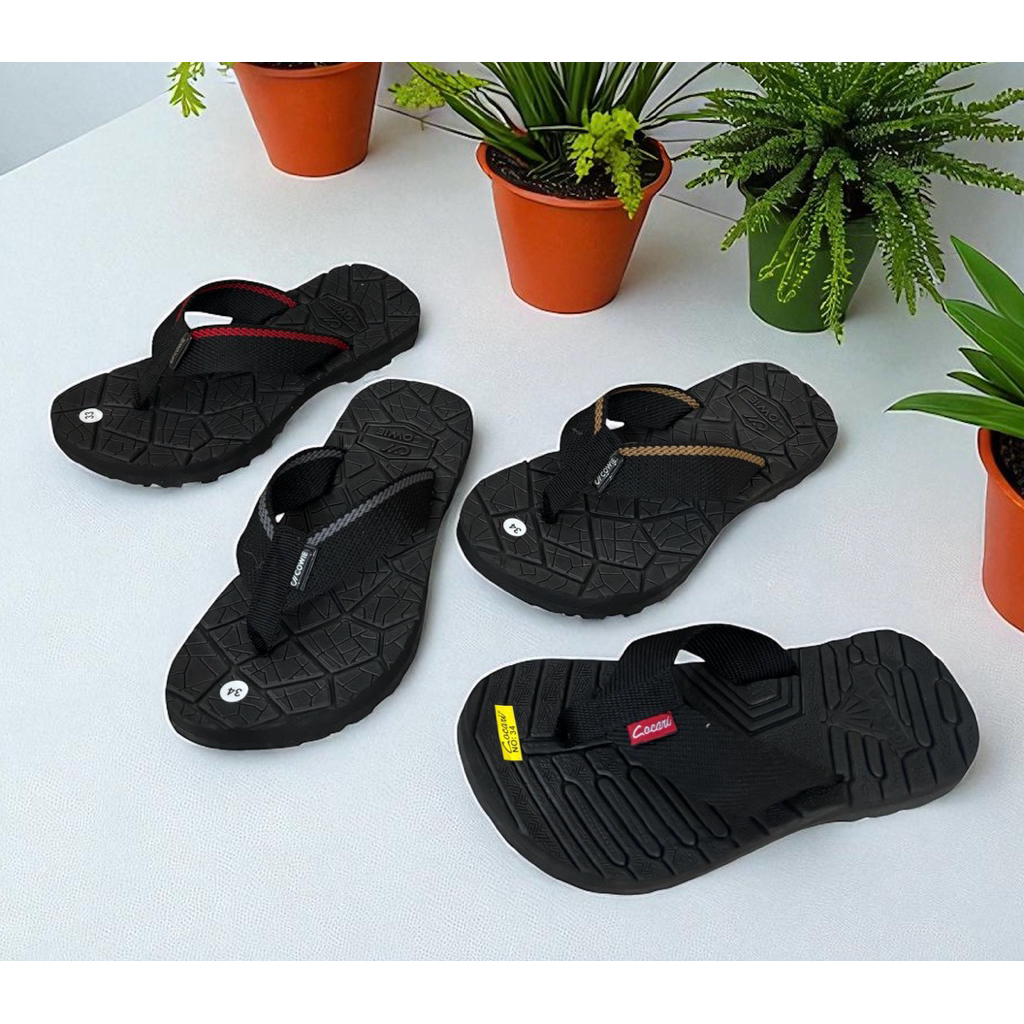 Sandal Anak Cocari/Cowie Eiger - Sandal Jepit Anak - Sendal Anak gunung Sol Karet