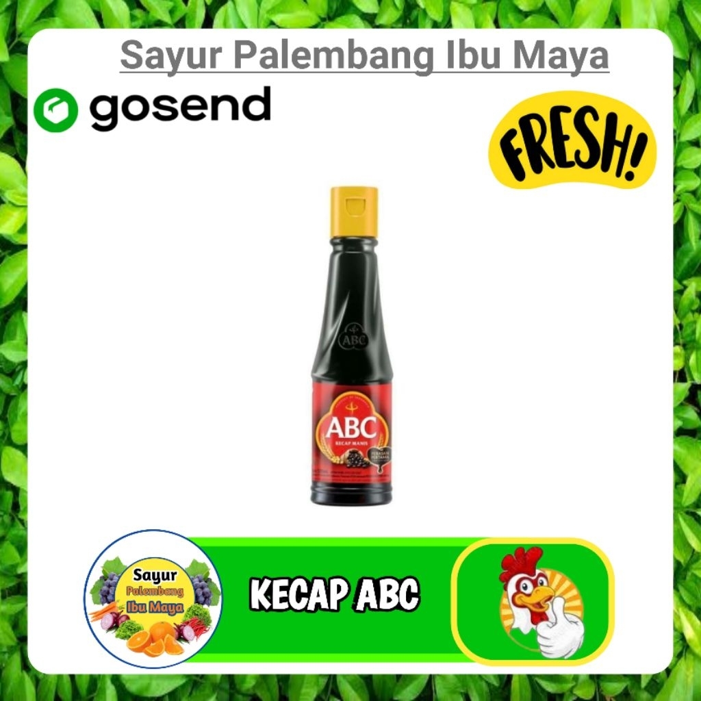 

Kecap ABC Botol 135 ml - Sayur Palembang